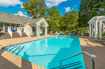 Relaxing Swimming Pool at Bridges at Mallard Creek Apartment Homes, Charlotte, NC, 28269